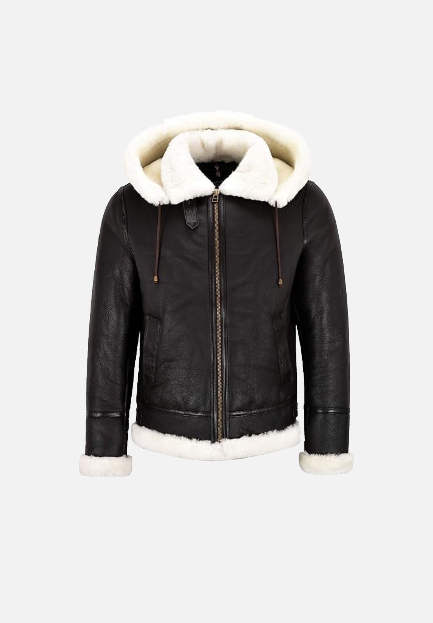 Watson B3 Brown  Leather Bomber Jacket