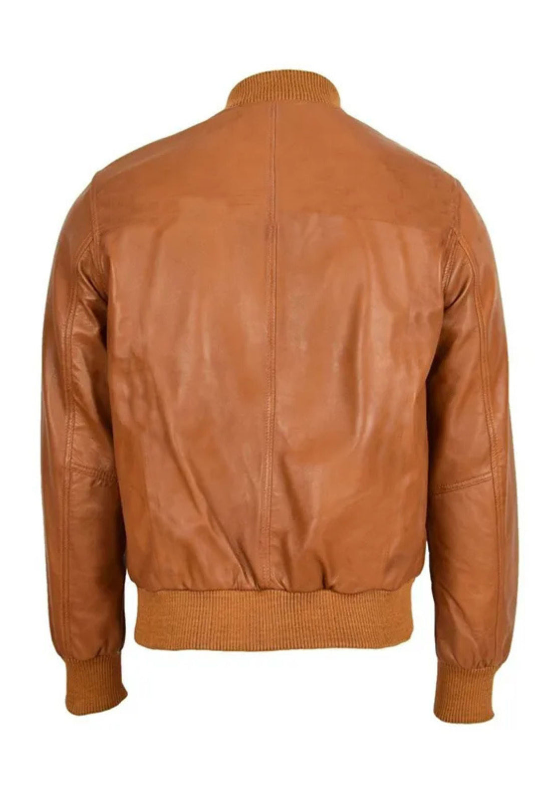 Beazley MA1 Brown Leather Bomber Jacket