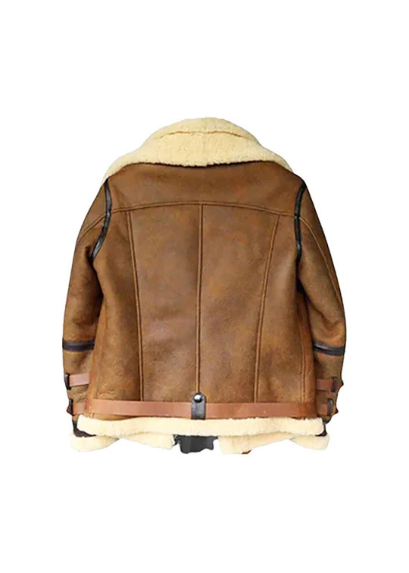 Rothacker Brown Leather Bomber Jacket